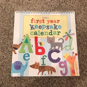Baby’s first calendar